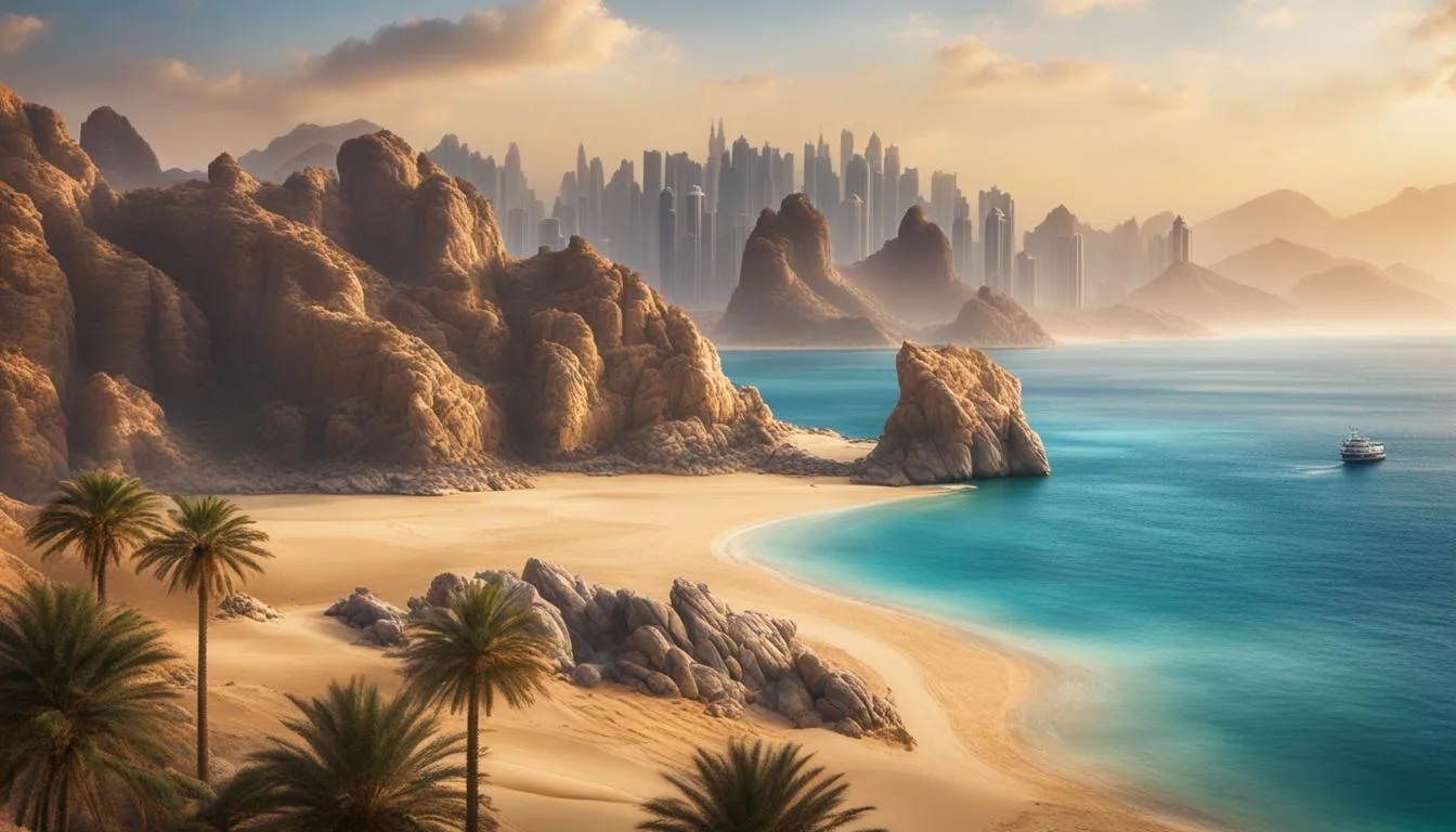 Küstenlandschaften der Emirate