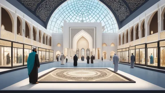 Besuch des Islamischen Museums in Sharjah