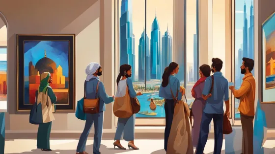 Kunstgalerien-Tour in Dubai